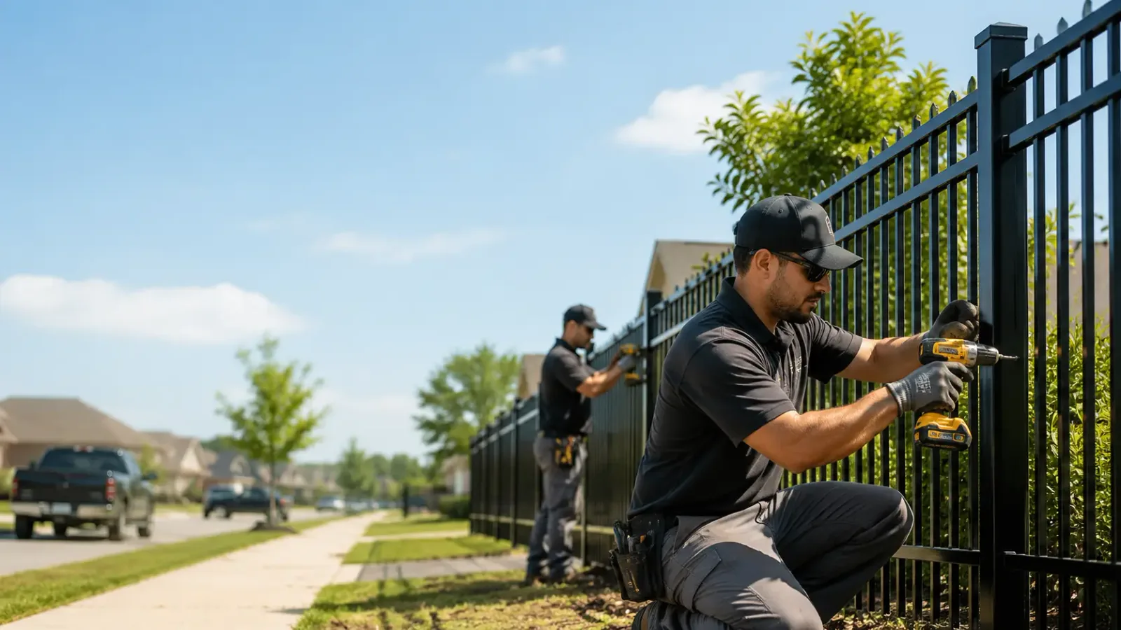 Metal Fence Installation in Townley, AL